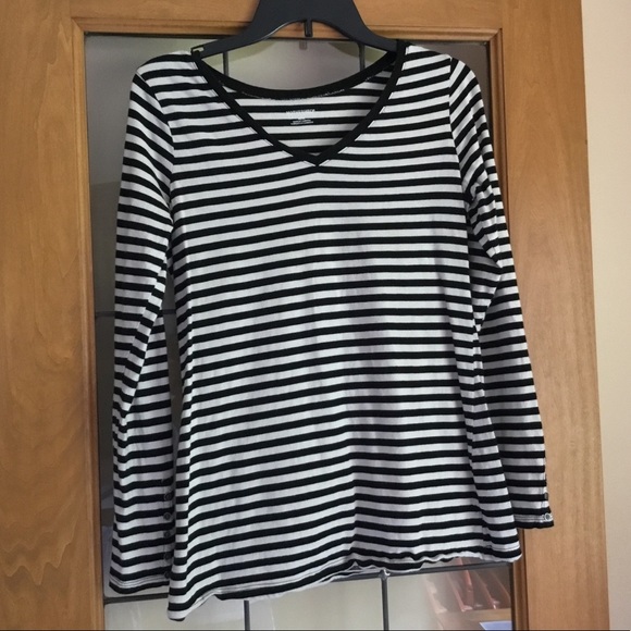 Motherhood maternity striped shirt - Picture 1 of 3